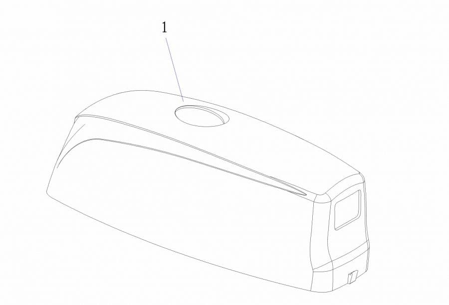 Схема узла «Капот» — Hidea Hidea HD 3.5 FHS