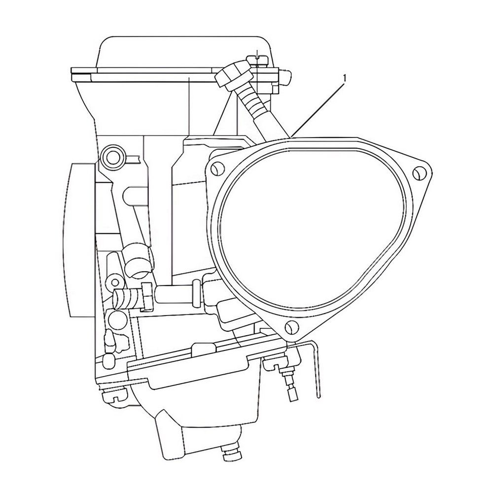 Схема узла «Карбюратор 700H EFI» — Stels Stels ATV 500H/700H EFI