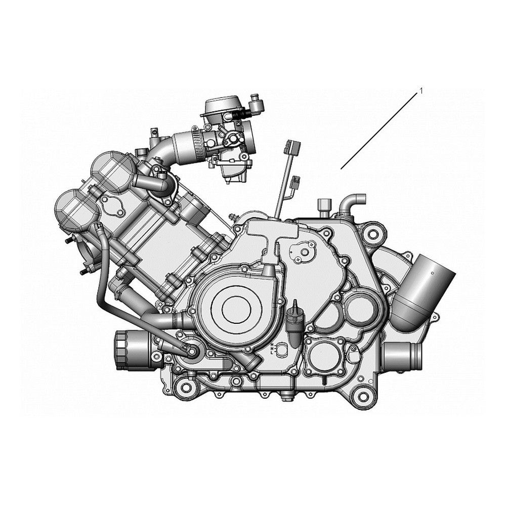Схема узла «Двигатель» — Stels Stels ATV 800GT Max EFI