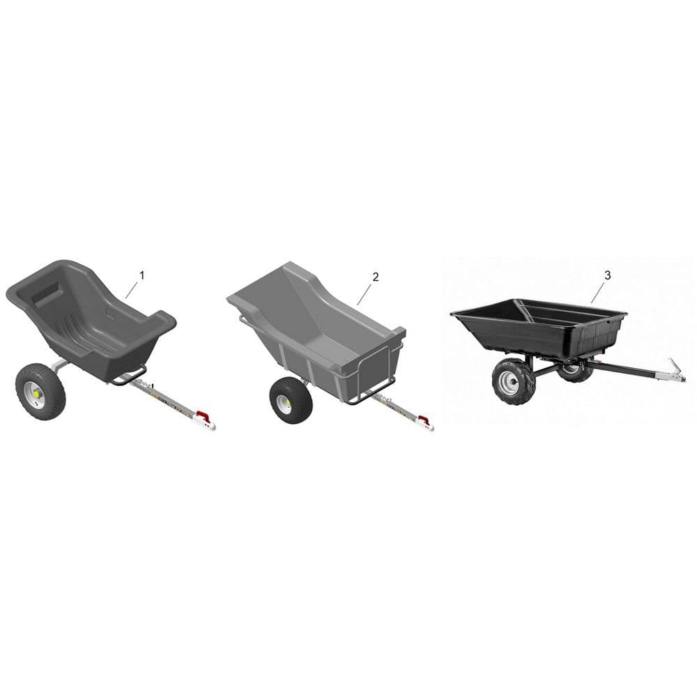Прицеп Stels ATV Trailer 1800 в упаковке