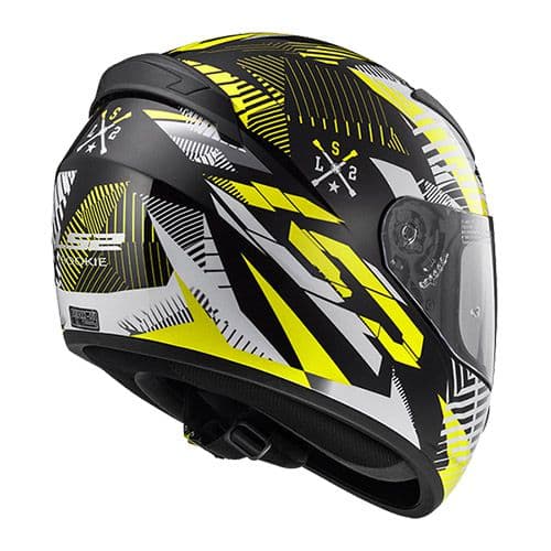 Шлем LS2 FF352 ROOKIE INFINITE WHITE BLACK