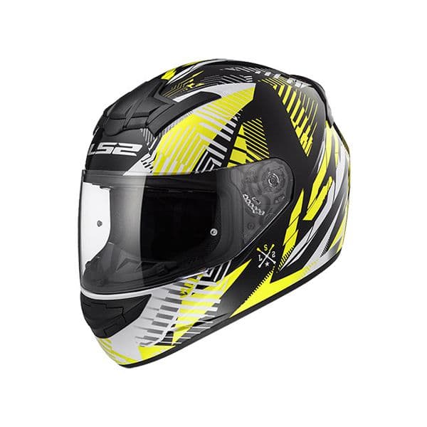 Шлем LS2 FF352 ROOKIE INFINITE WHITE BLACK