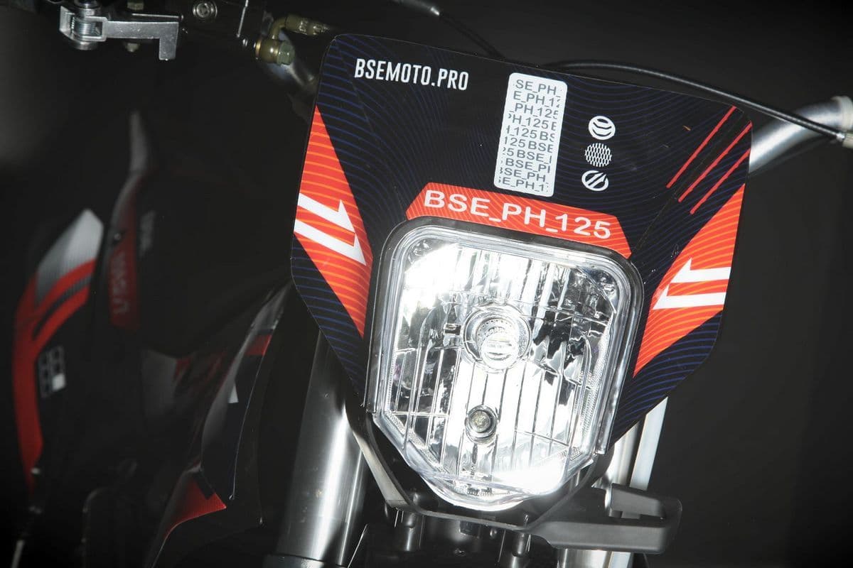Питбайк BSE PH 125 AK47 040
