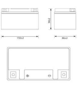 Аккумулятор Delta CT 1207
