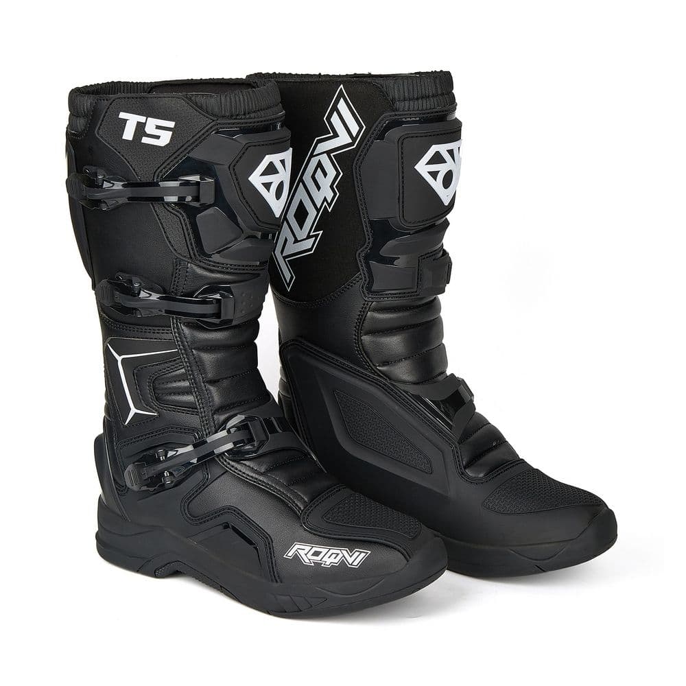 Мотоботы Roqvi T5 Black