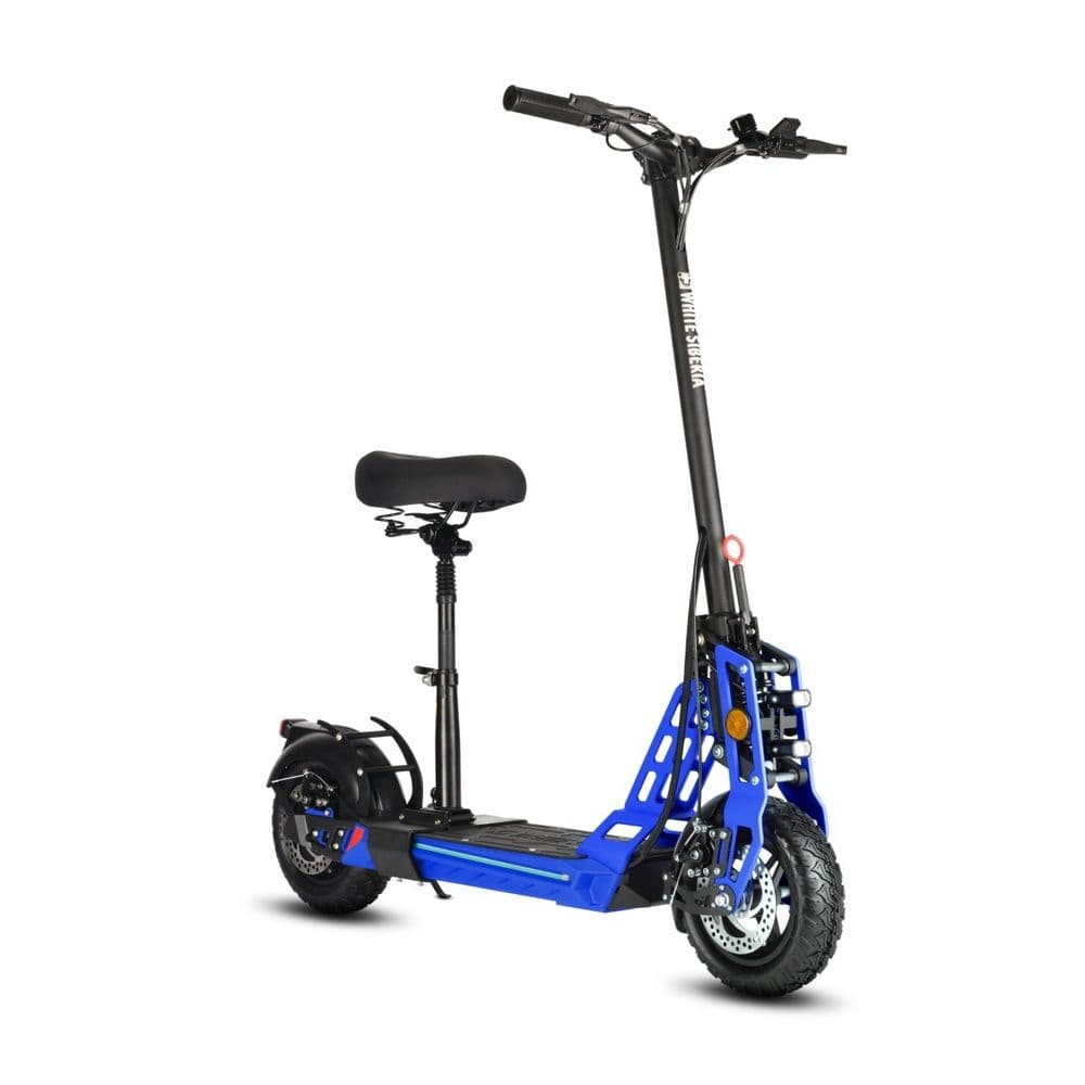 Электросамокат White Siberia Taiga 3 1000W Blueberry