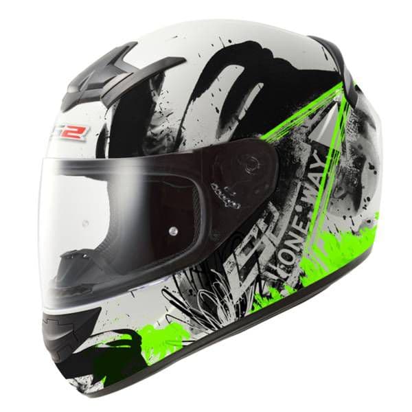 Шлем LS2 FF352 Rookie One Black Fluo
