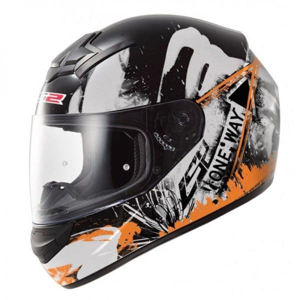 Шлем LS2 FF352 Rookie One Black Fluo