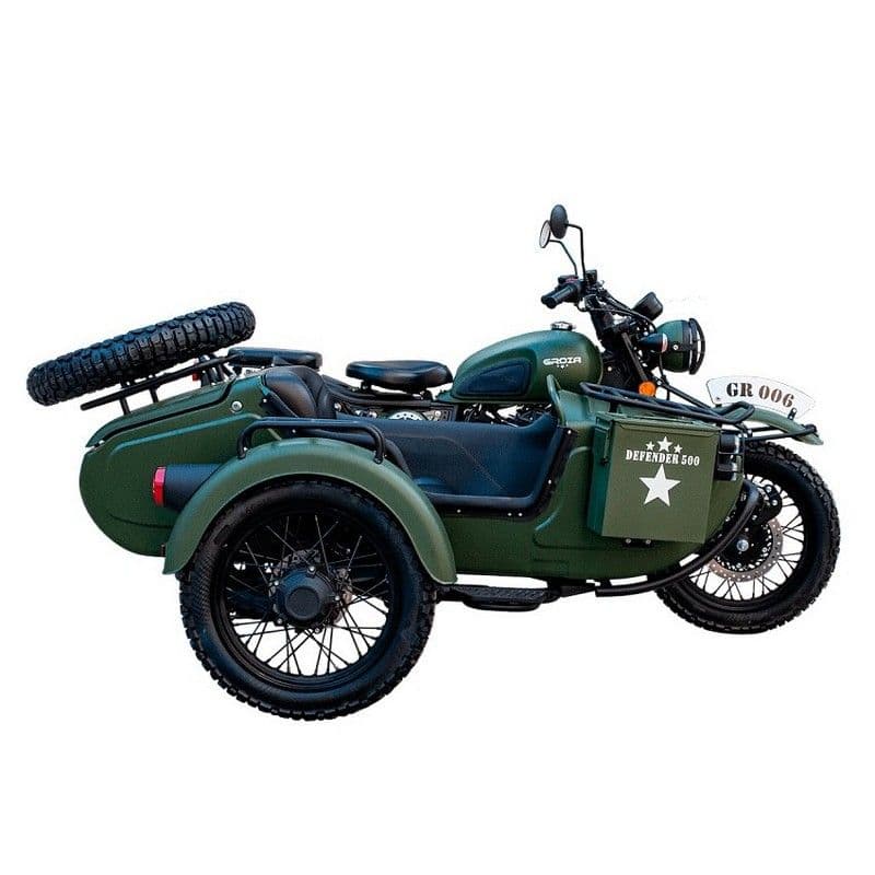 Мотоцикл с коляской Groza Defender 500