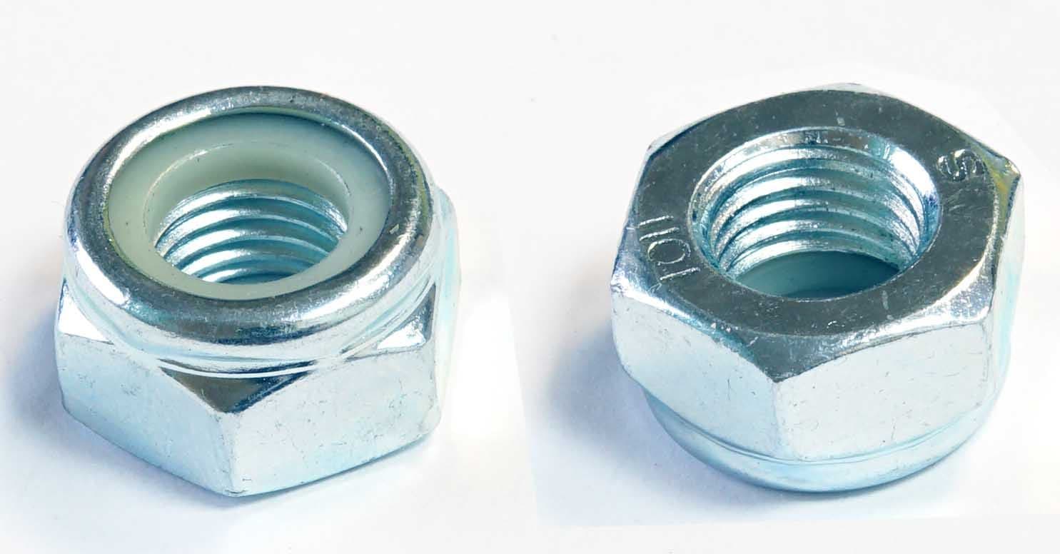 Гайка М10х1.25 DIN 985 класс прочности 10.9