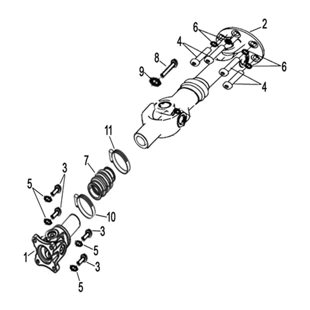 Front & Rear Knuckle Assy