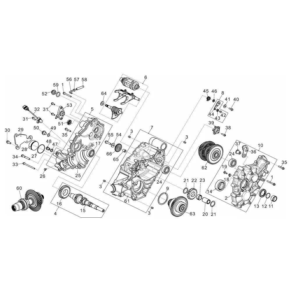 Transmission Exploded View