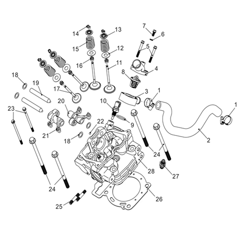 Cylinder Head Ⅰ (Front)