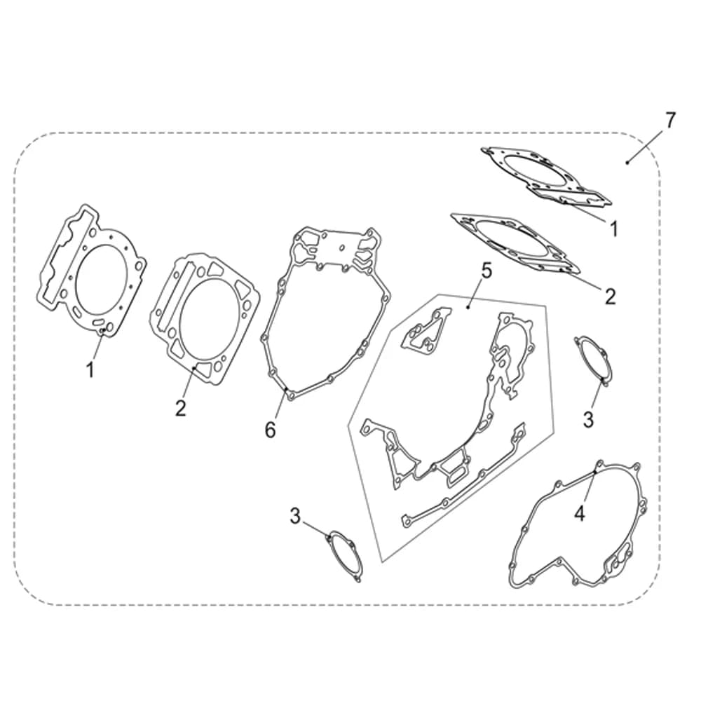 Fragile Gasket Assy.