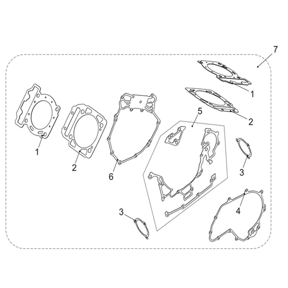 Fragile Gasket Assy.