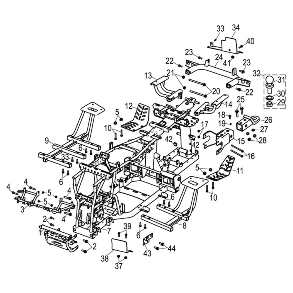 Frame Mounting Assembly