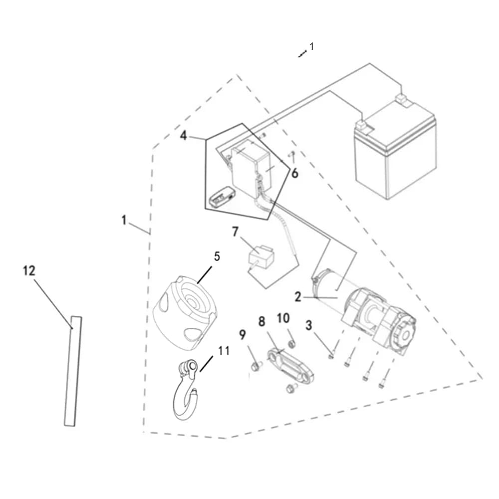 Winch (Self Stop)