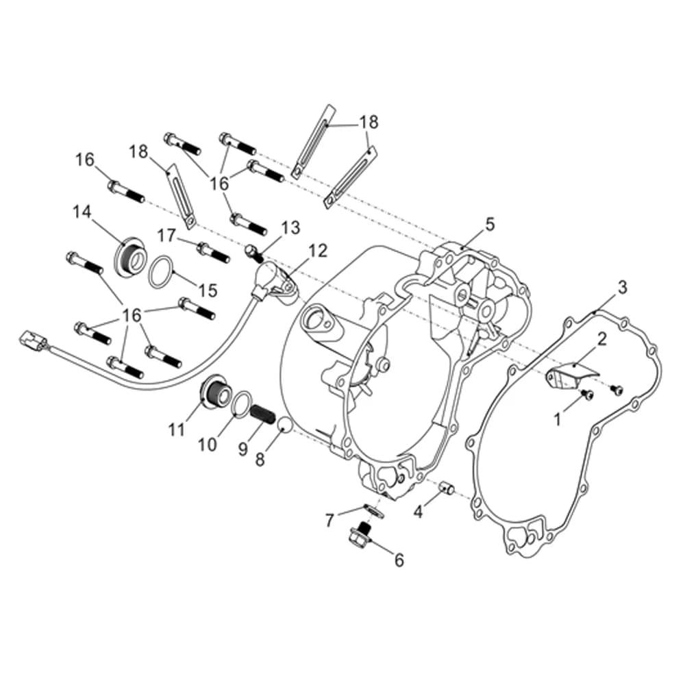 Right Crankcase Cover (Правый)