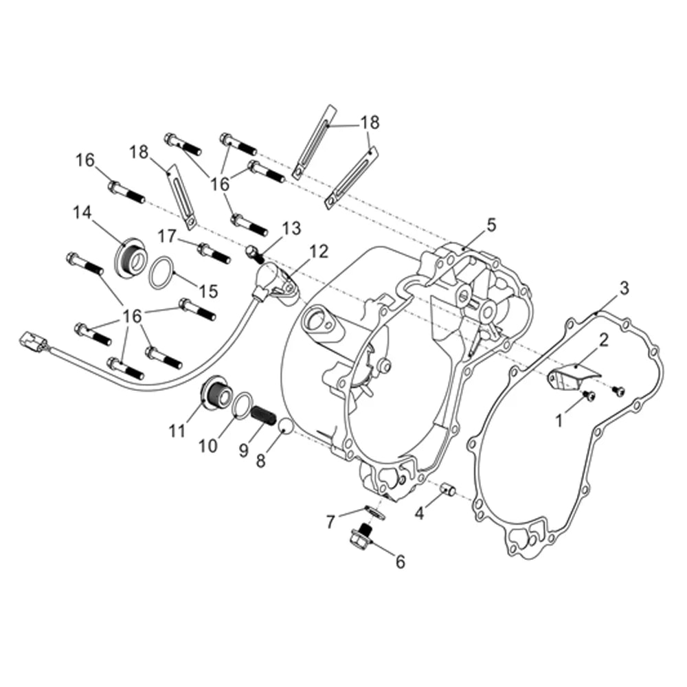 Right Crankcase Cover (Правый)